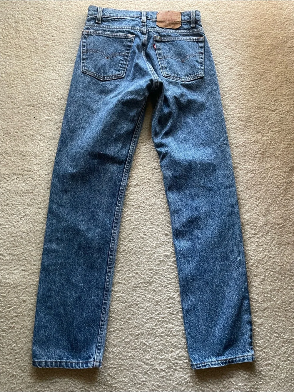 Levi's *Vintage* 505 Made in USA Men's Straight Leg Blue Jeans Size 29x32